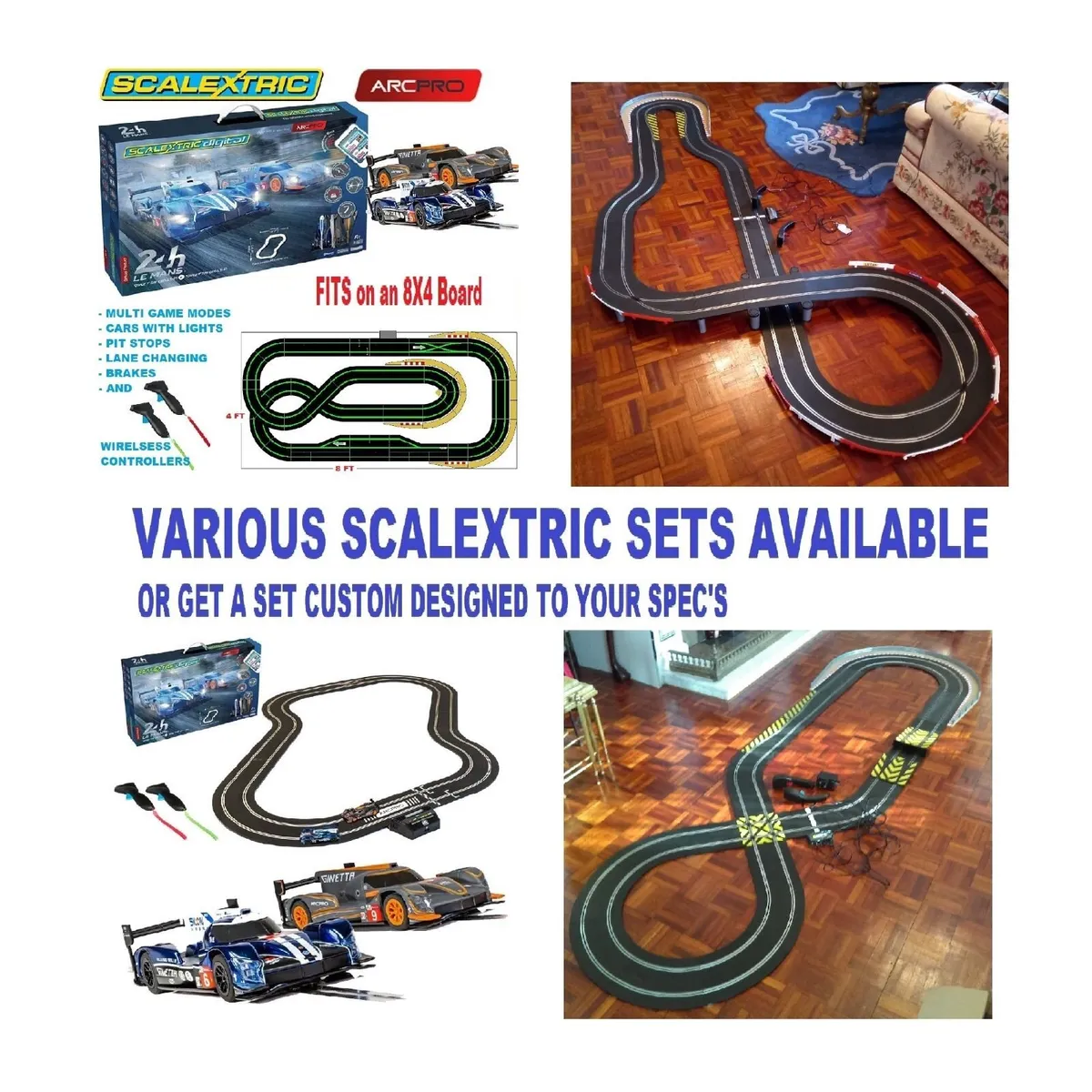 Various Scalextric Sets for sale. New or Used Sets - Image 4