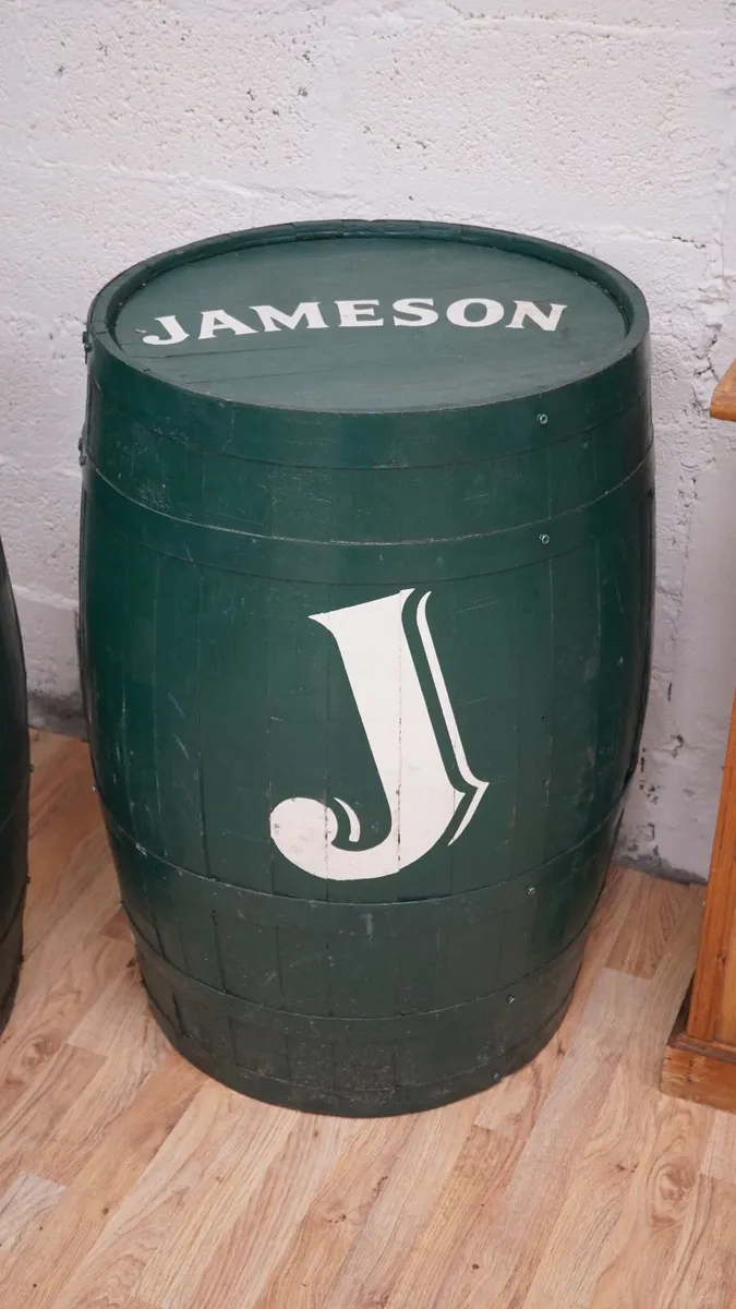 Jameson Whiskey Barrel - Image 1