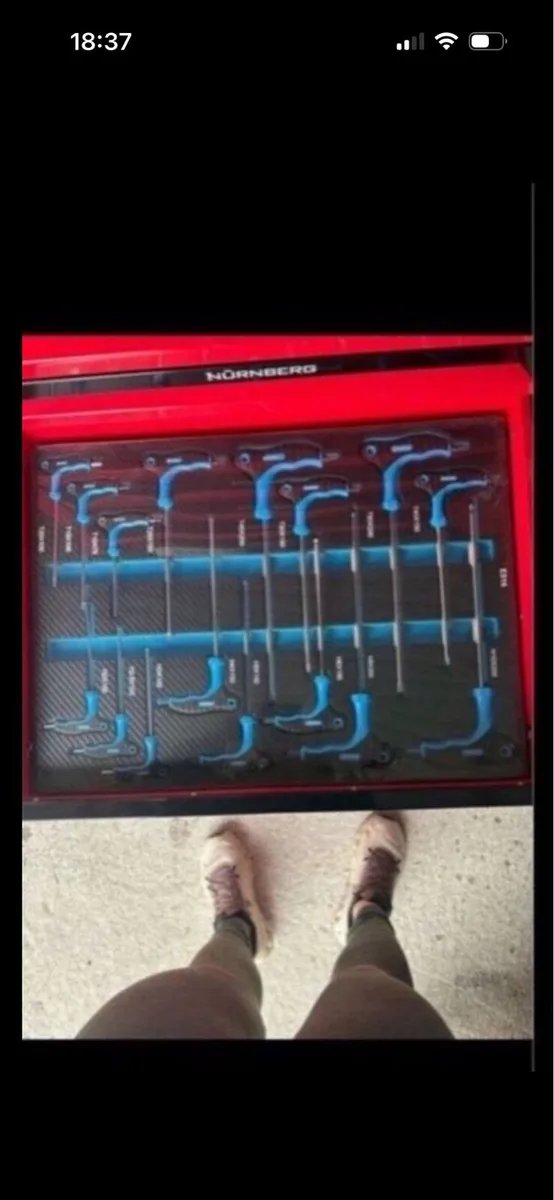 New Nuremberg tool chest with tools included - Image 3