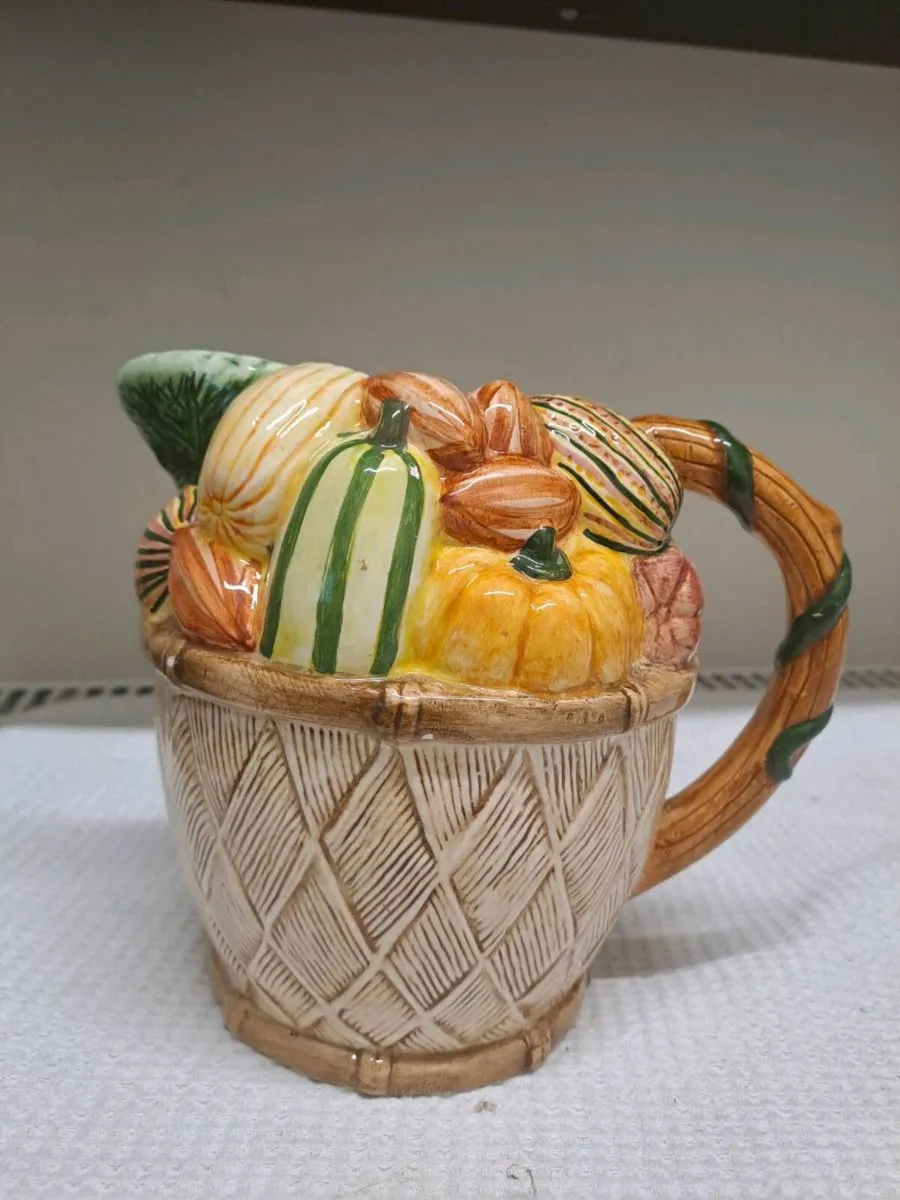 Decorative Ceramic Harvest Jug - Image 1