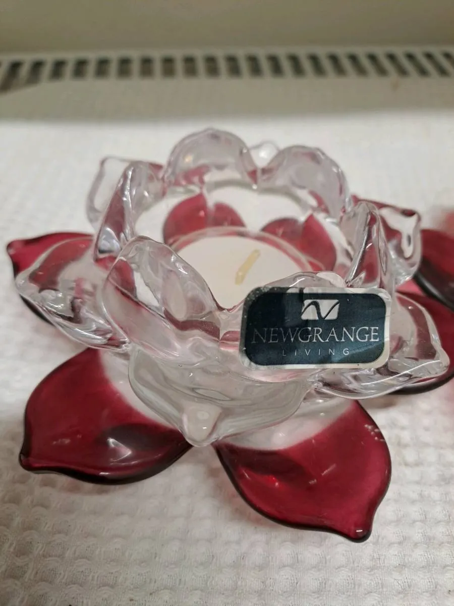 Newgrange Living Glass Tealight Holders - Image 2