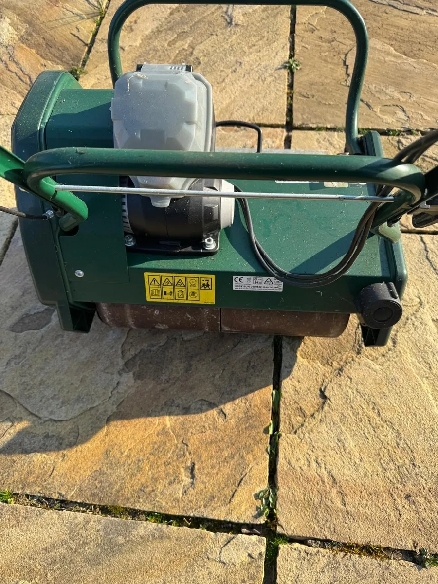 Allett electric battery lawnmower - Image 4
