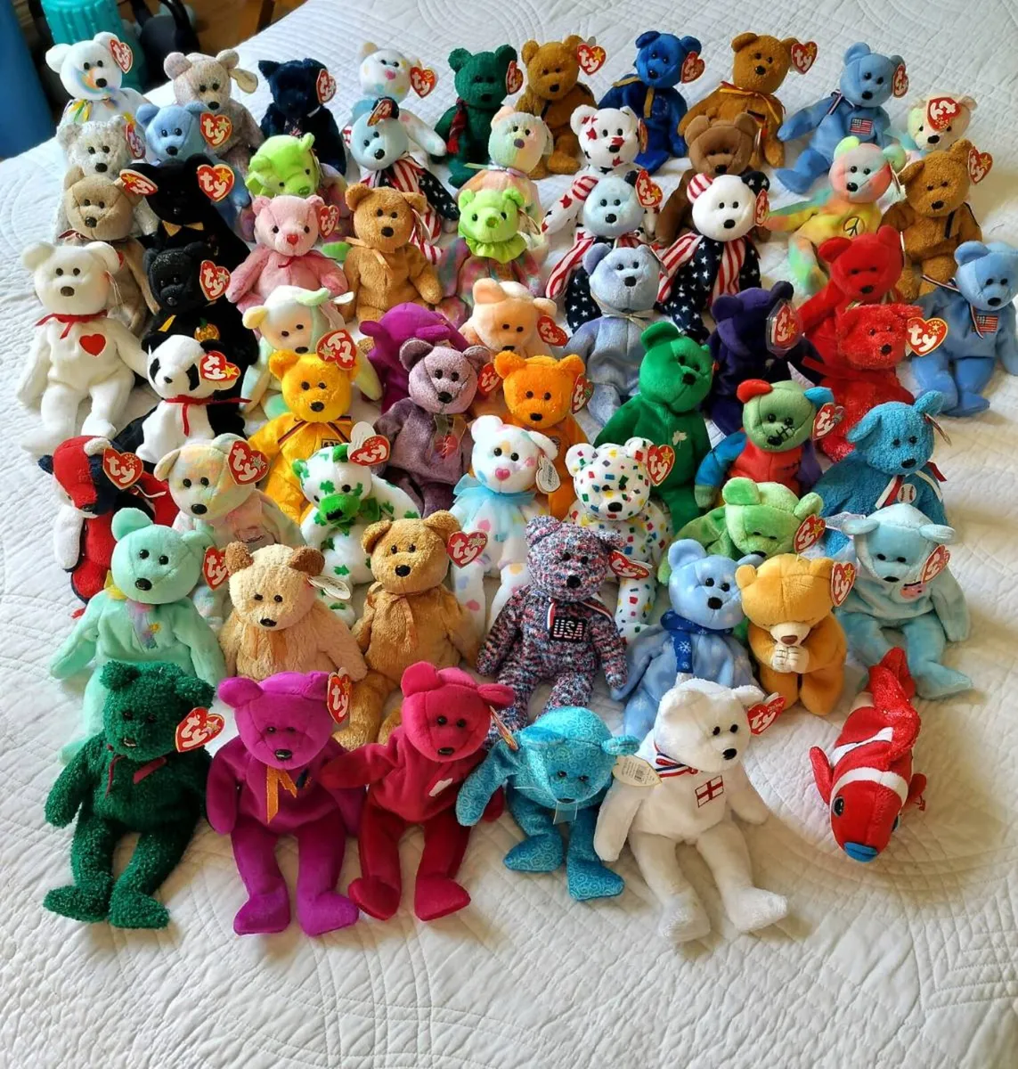 TY Beanie Bears - Image 3