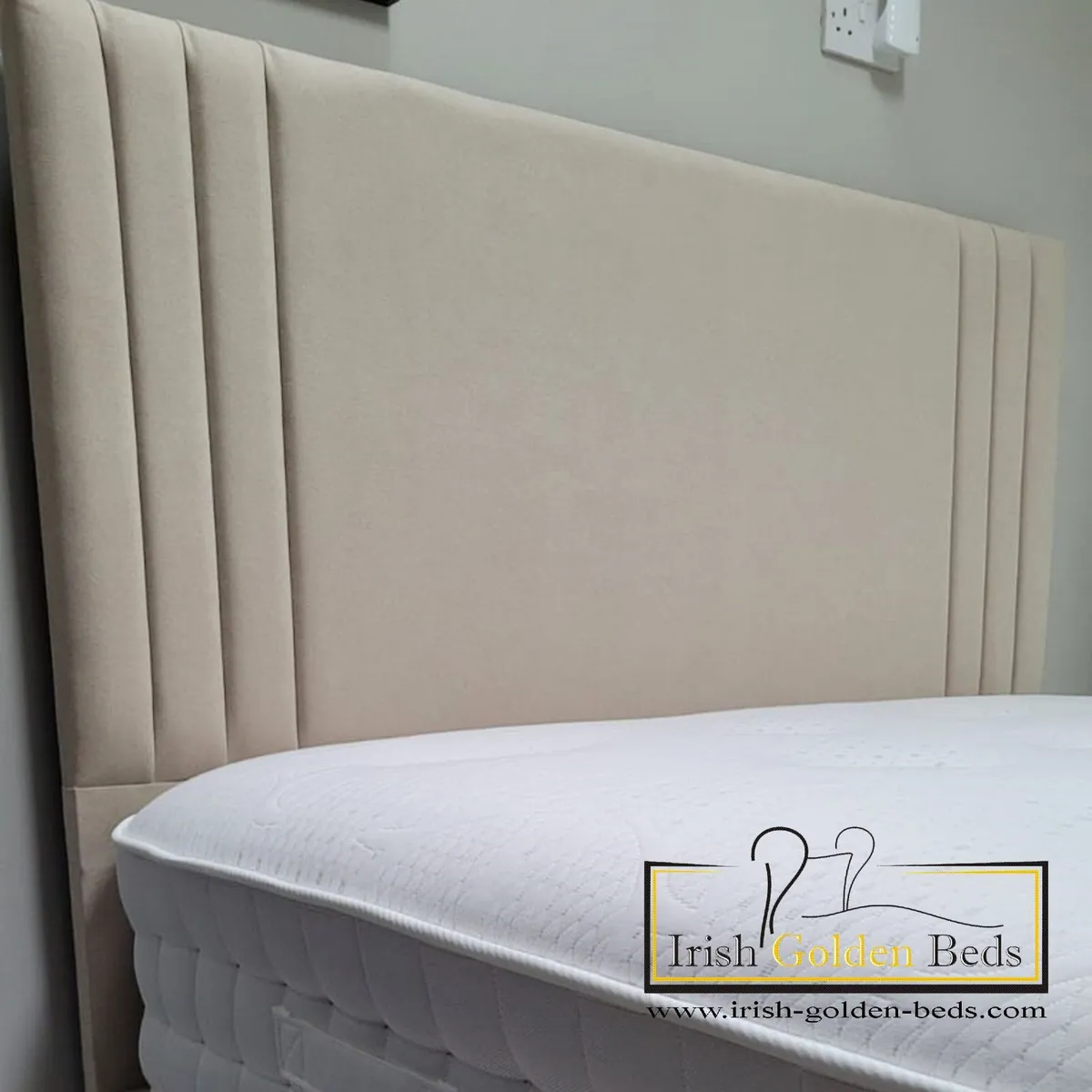 bed frame and headboard, free delivery - Image 1