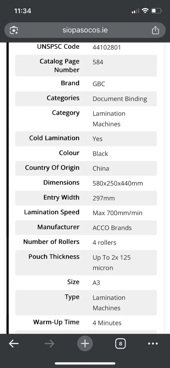 Laminator Foton 30 - Image 2