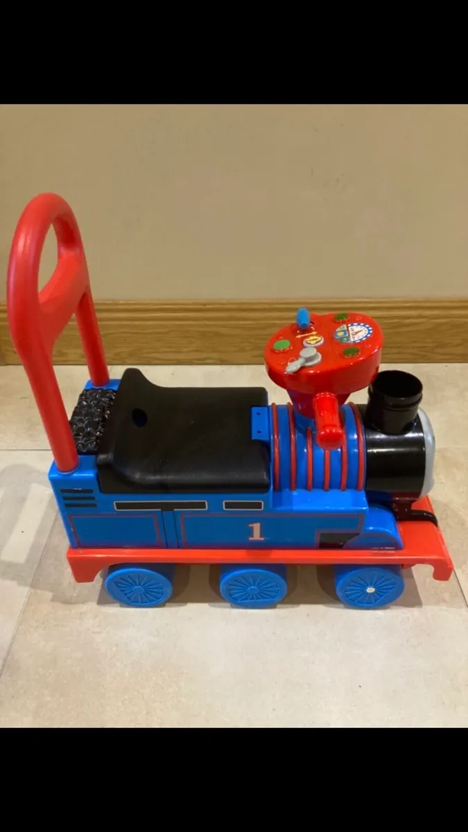 Thomas the tank and frog musical ride on - Image 3