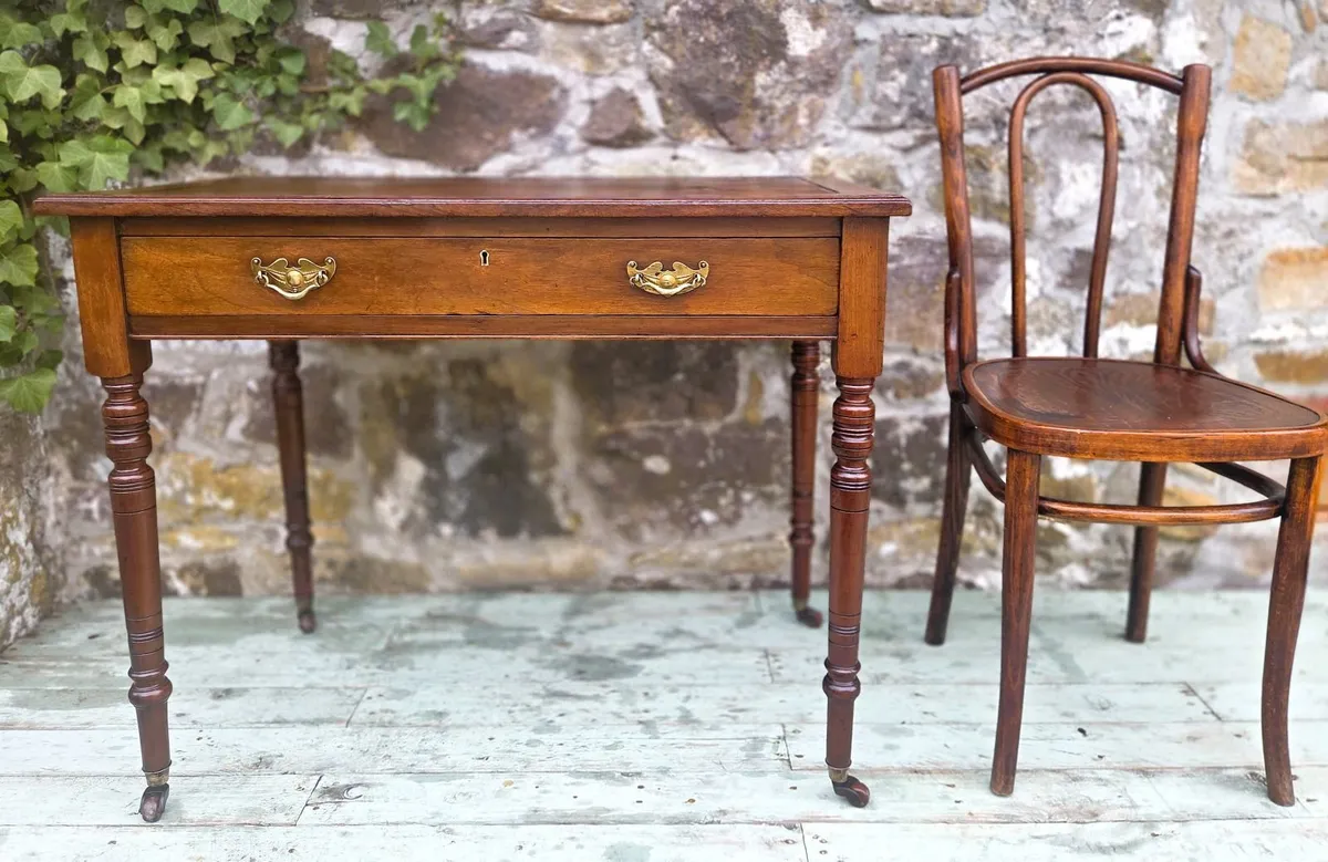 Edwardian Writing Table- Circa 1900 - Image 1