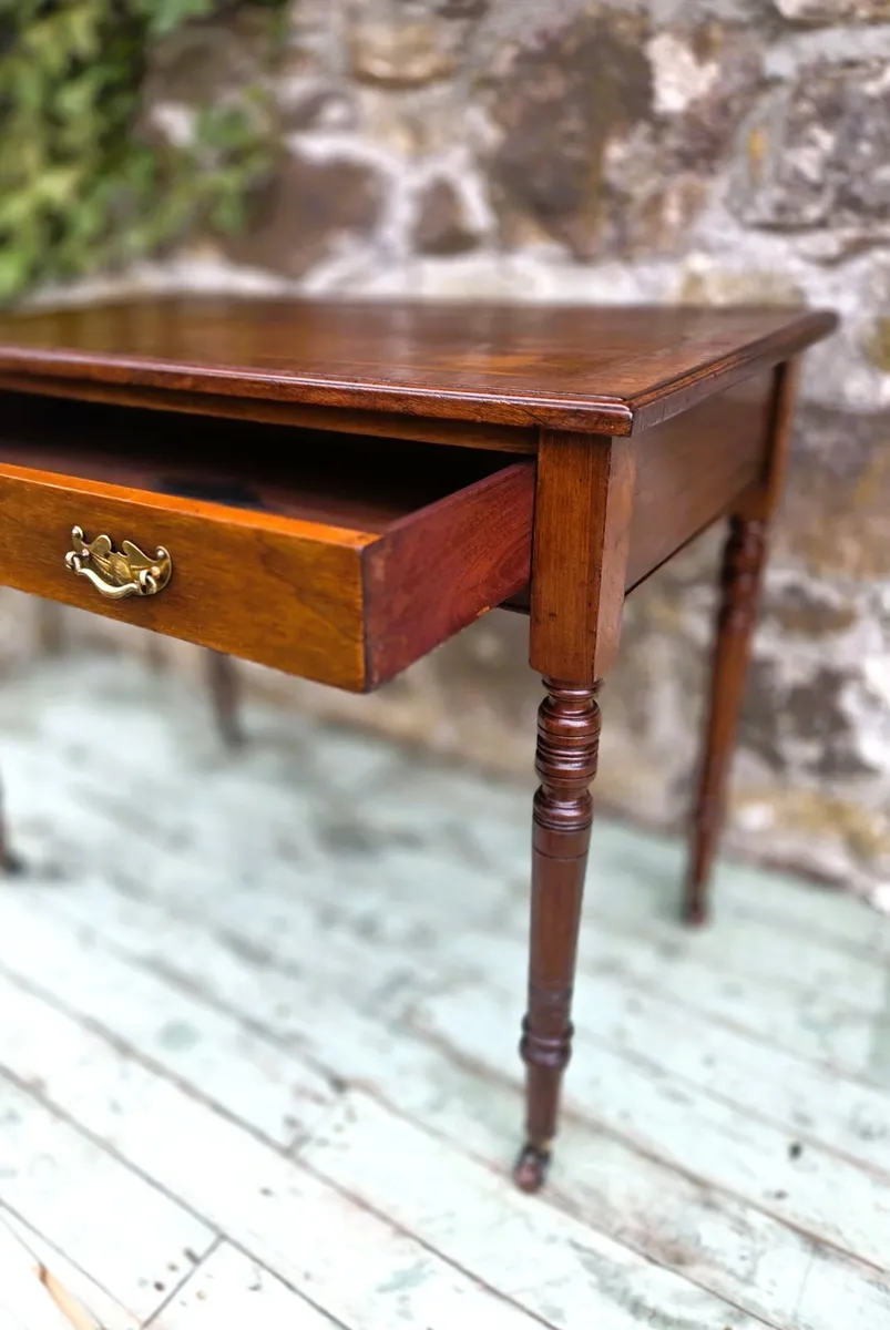 Edwardian Writing Table- Circa 1900 - Image 4