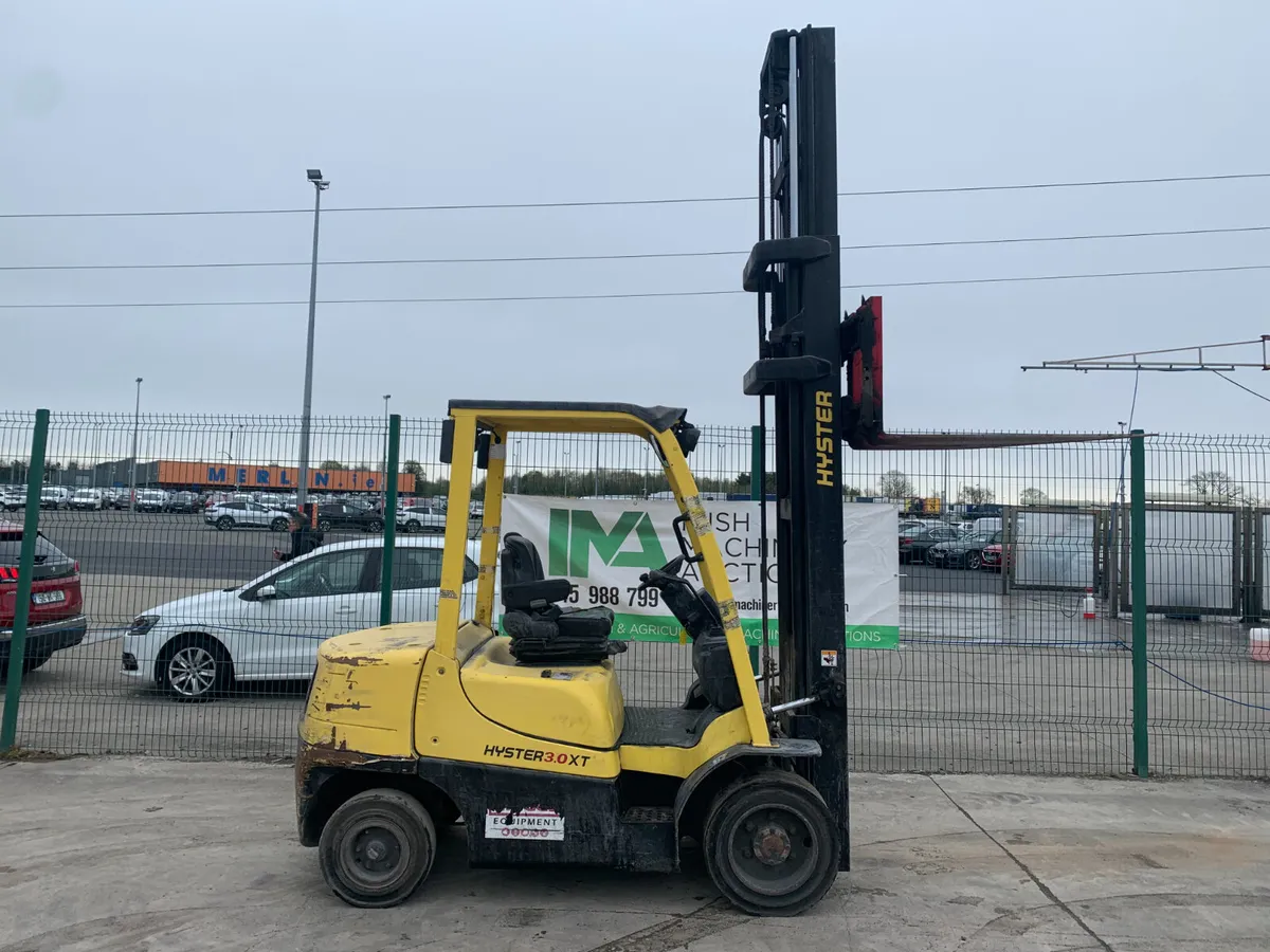 BID ONLINE NOW - 2019 HYSTER 3T DIESEL FORKLIFT - Image 3