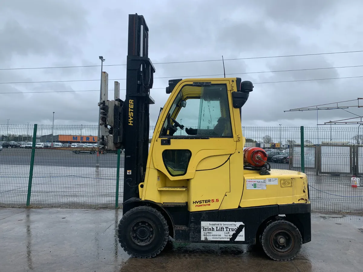 BID ONLINE NOW - 2012 HYSTER 5.5T GAS FORKLIFT - Image 2