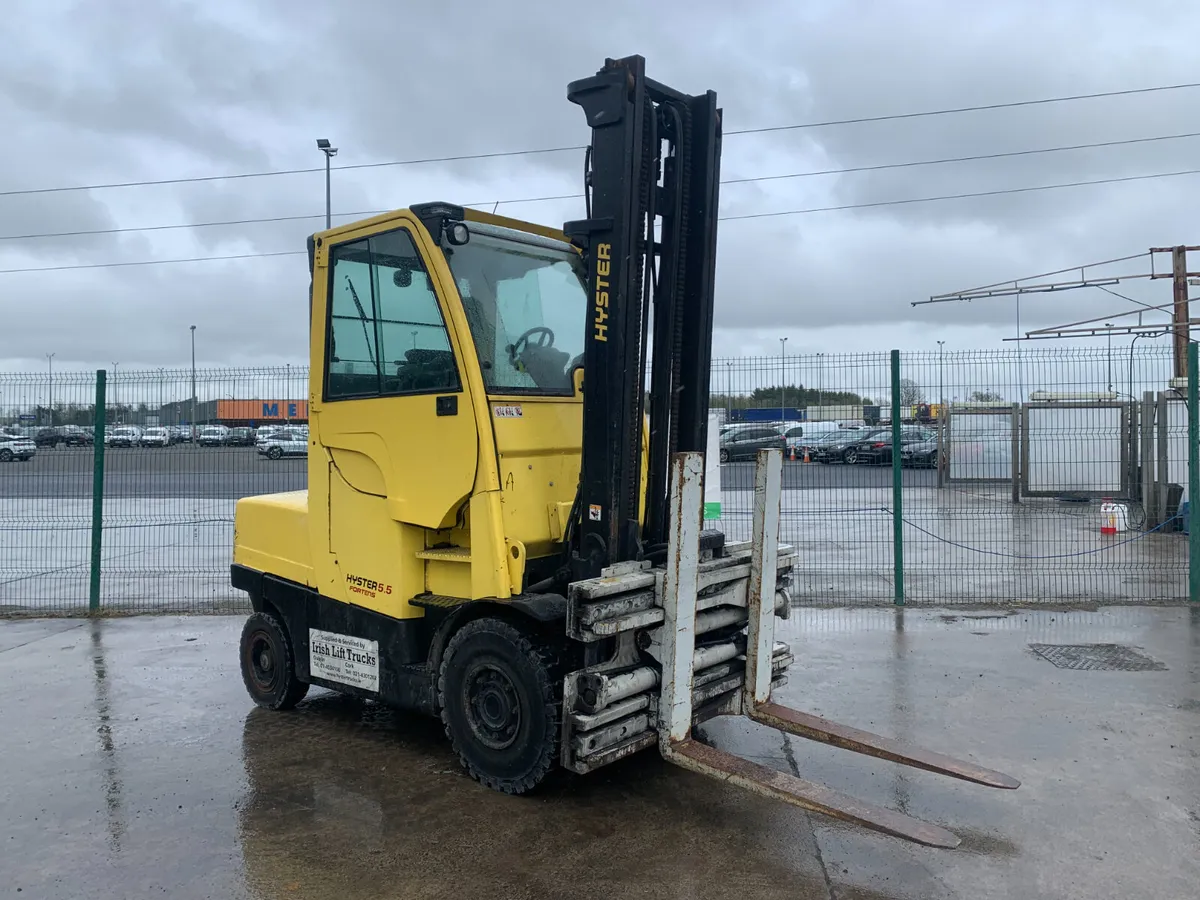 BID ONLINE NOW - 2012 HYSTER 5.5T GAS FORKLIFT - Image 4