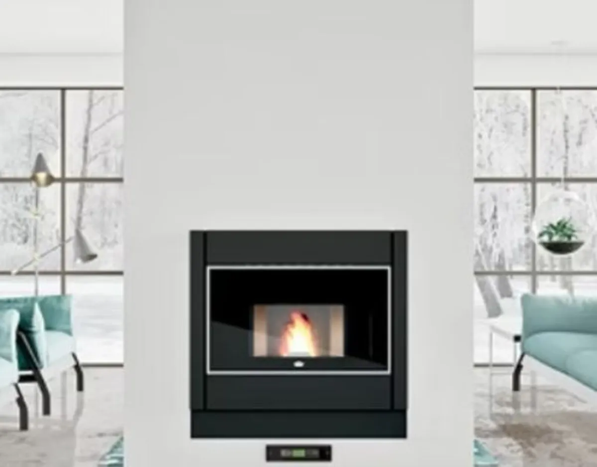 Inset Pellet Boiler Saturno 22kw New - Image 1