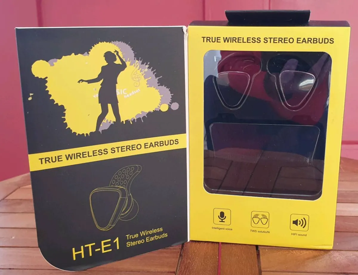 HT-E1 "True Wireless Stereo Earbuds" - Image 1