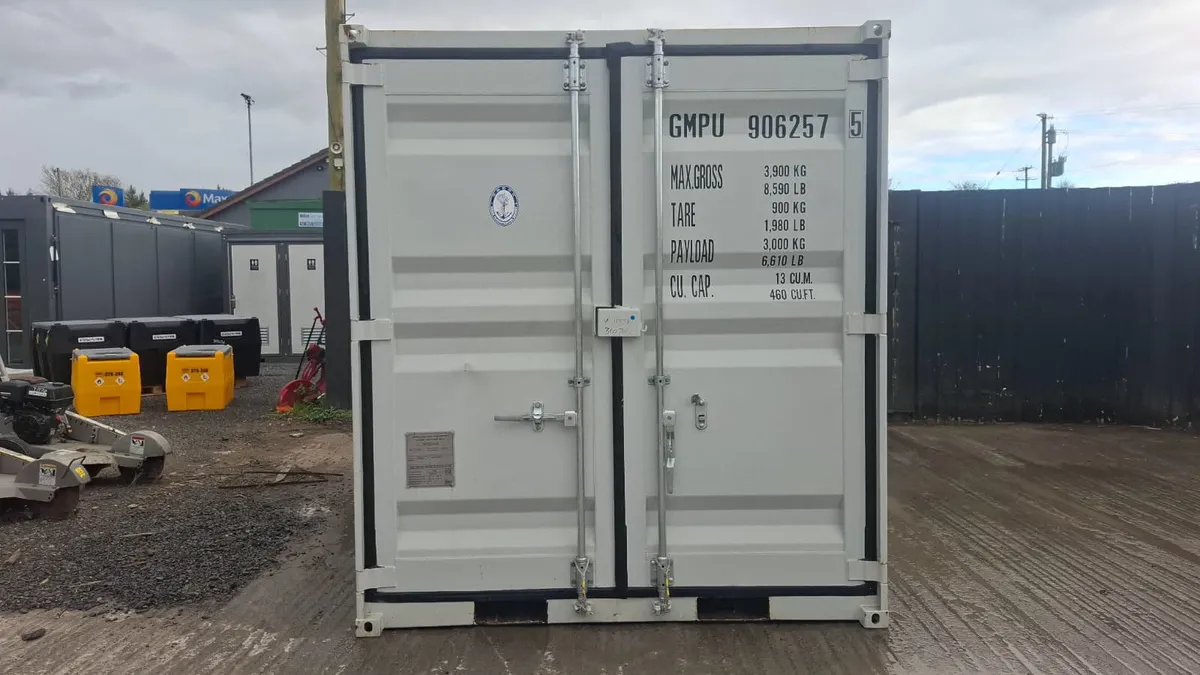 9ft Office Container – Window, Pedestrian Door - Image 2