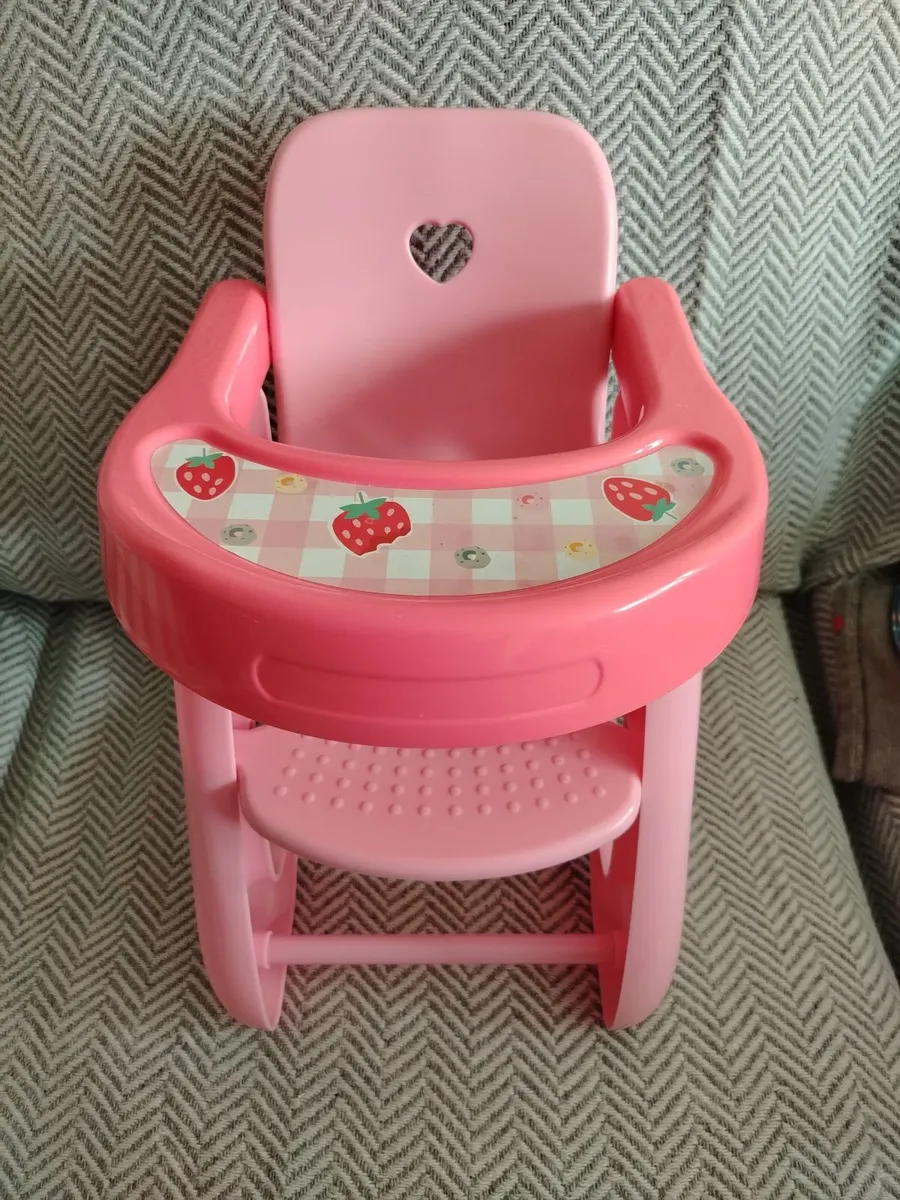 Doll high chair in Cobh - Image 1
