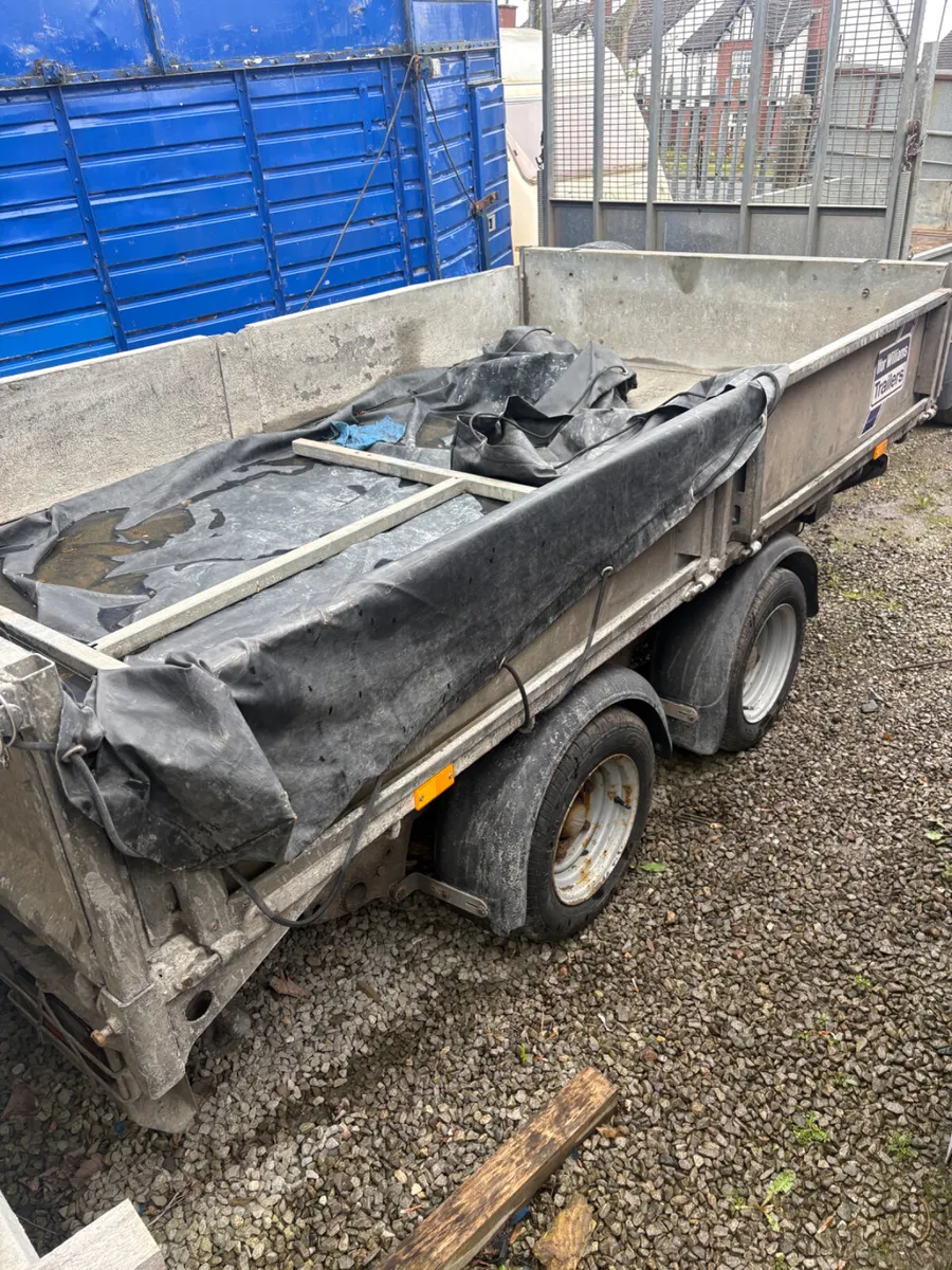 Ifor Williams 10ft tipping trailer - Image 3