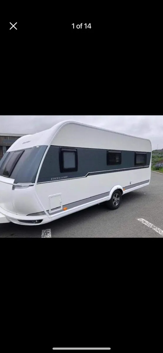 ABSOLUTELY STUNNING 4 BERTH HOBBY CARAVAN - Image 1