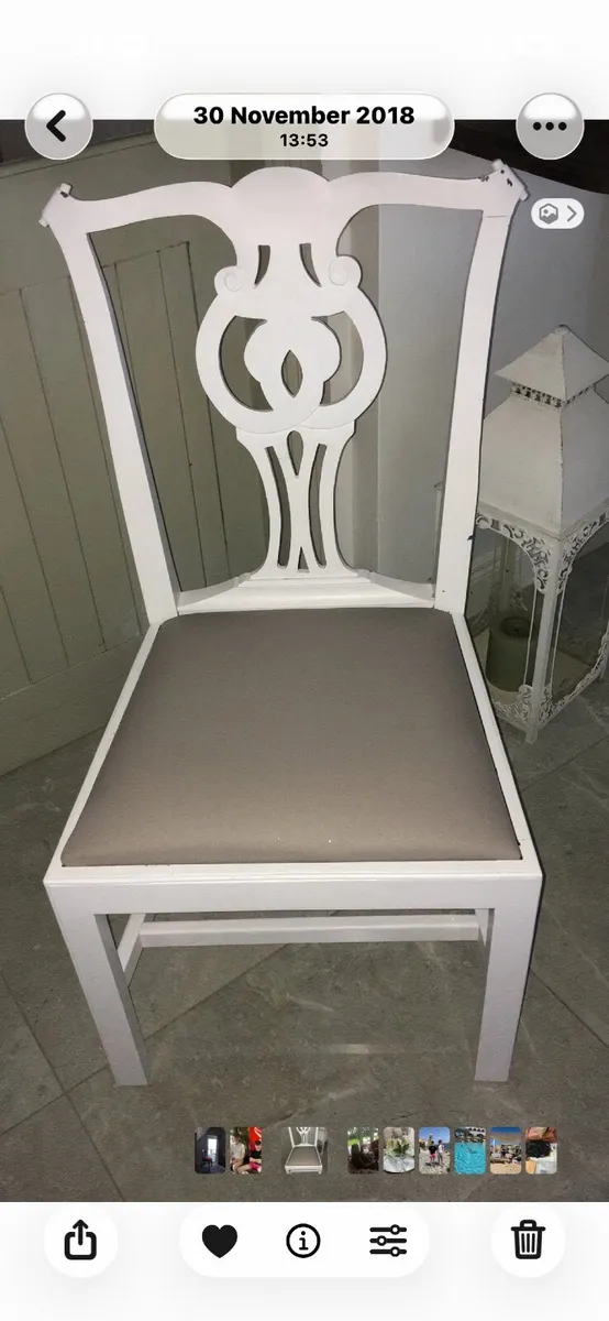 Edwardian dining / bedroom chairs
