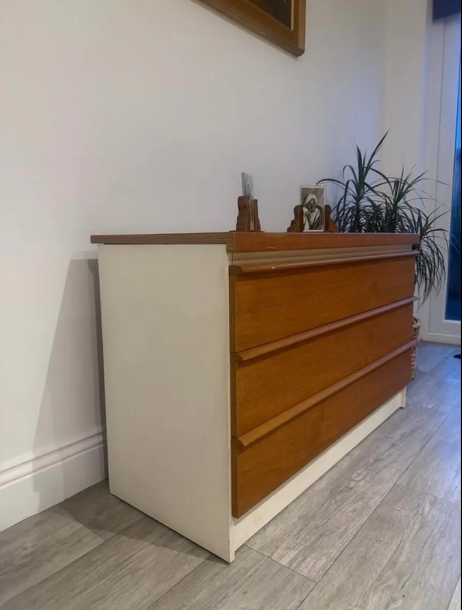 Mid Century Chest of Drawers with Mirror - Image 3