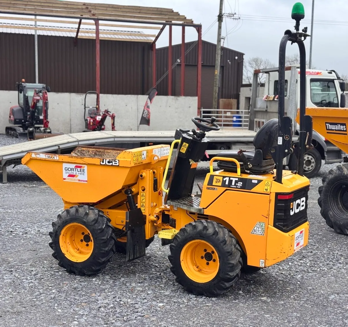JCB 1Tonne High Tip Dumper - Image 3