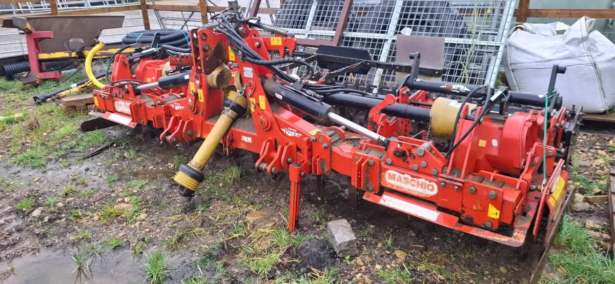 MASCHIO 4M POWER HARROW, HYD FOLD - Image 2