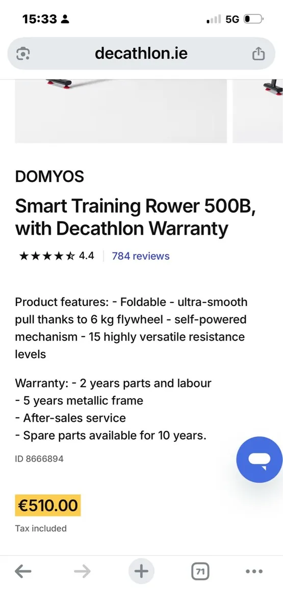 Rowing machine - Image 2