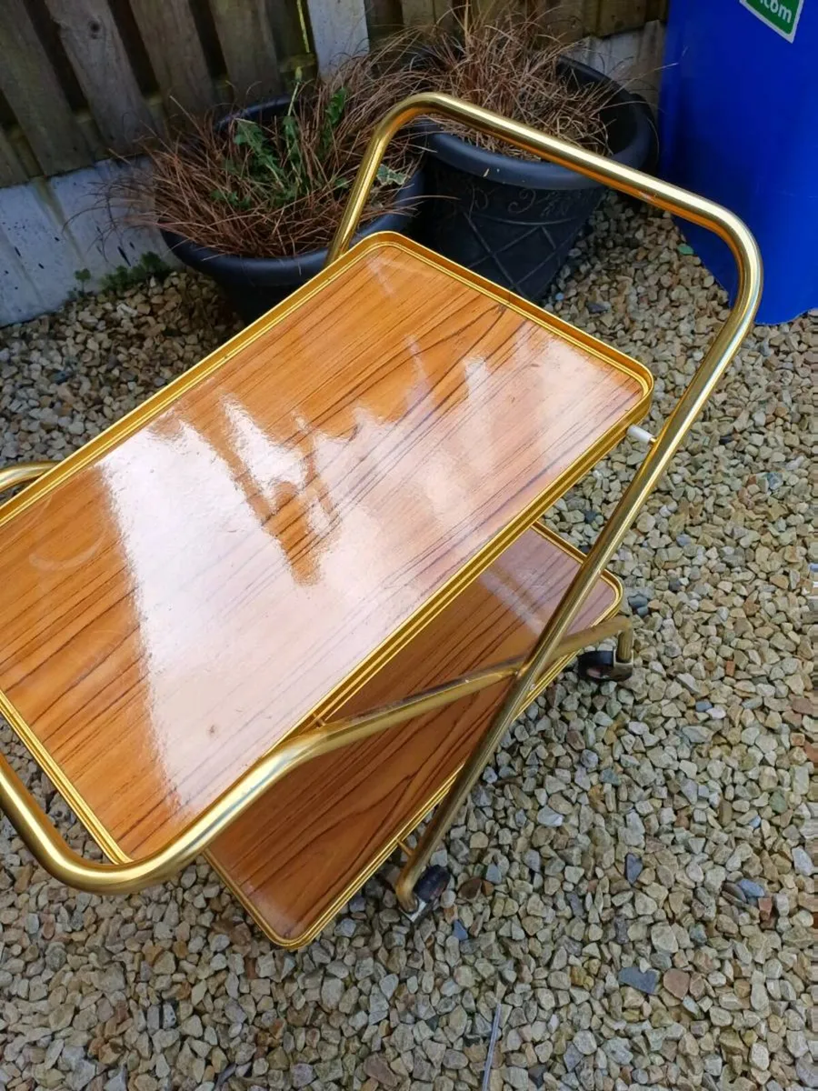 1960/70s Hostess Trolley - Image 4