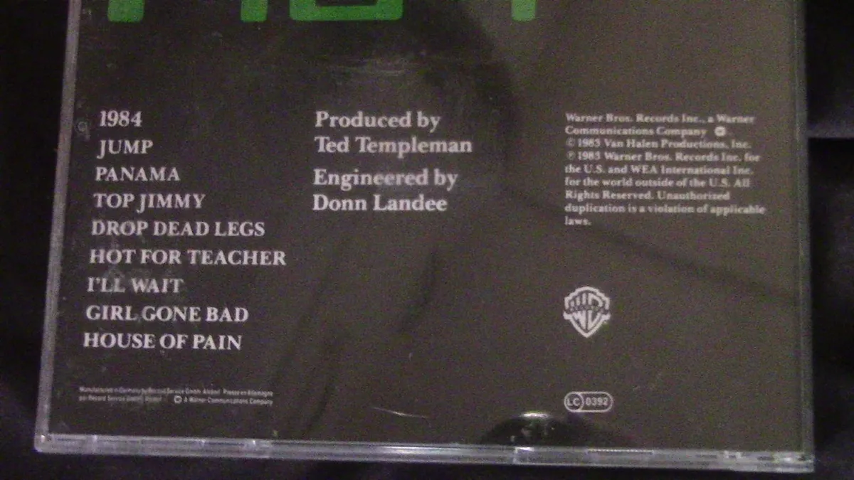 Van Halen - 1984 CD - Image 2