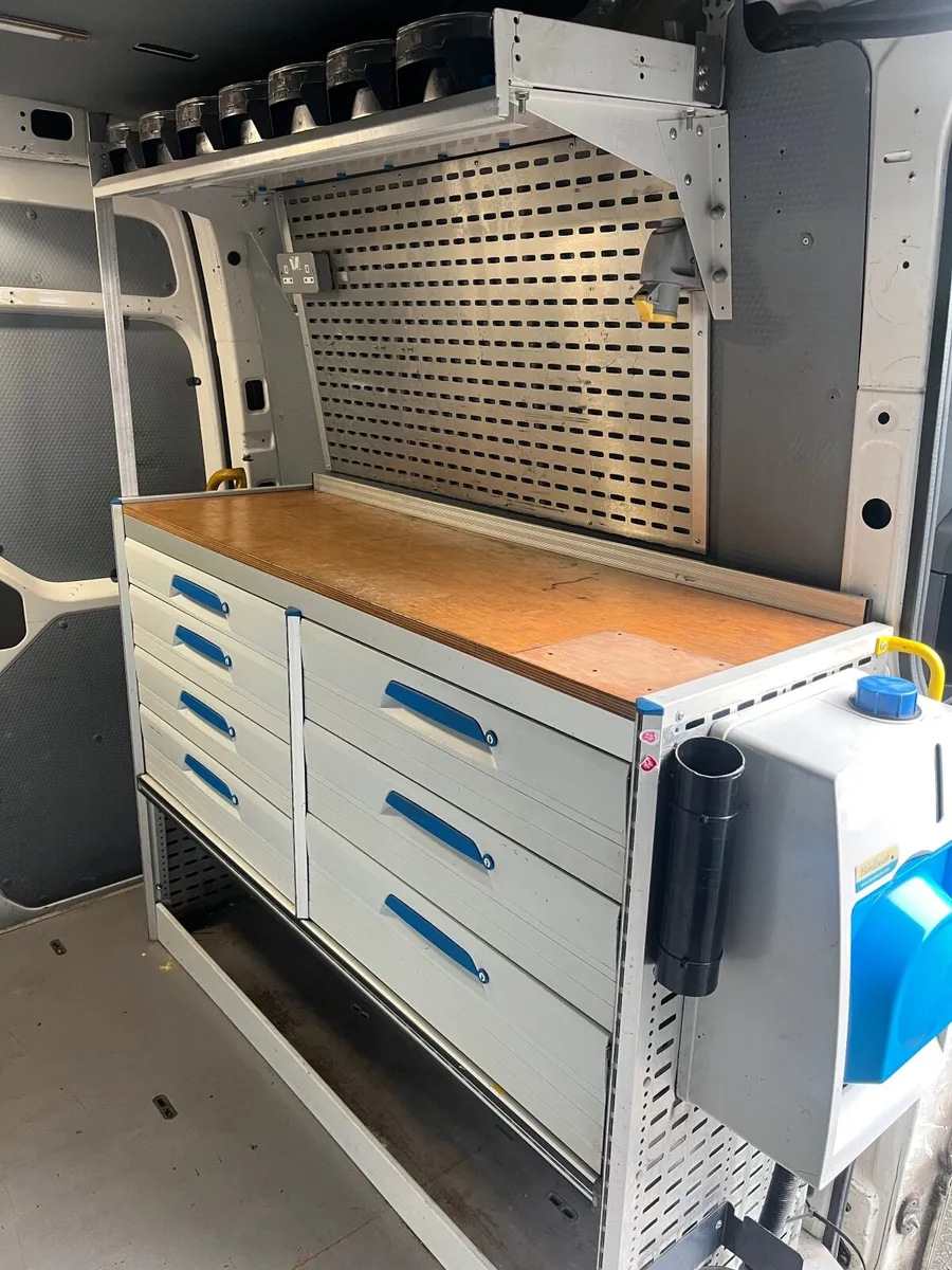 Sortimo van shelving & workbench - Image 3