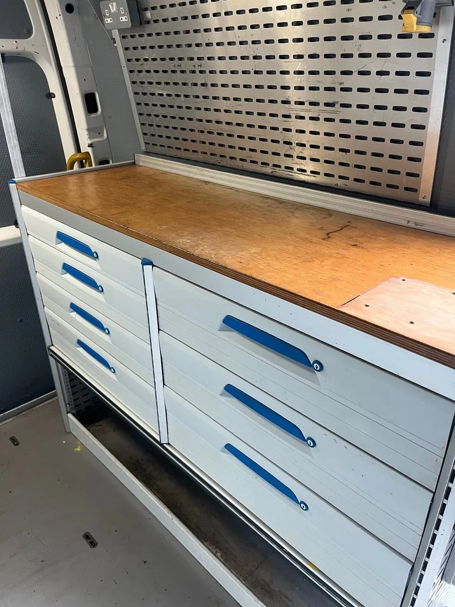 Sortimo van shelving & workbench - Image 4