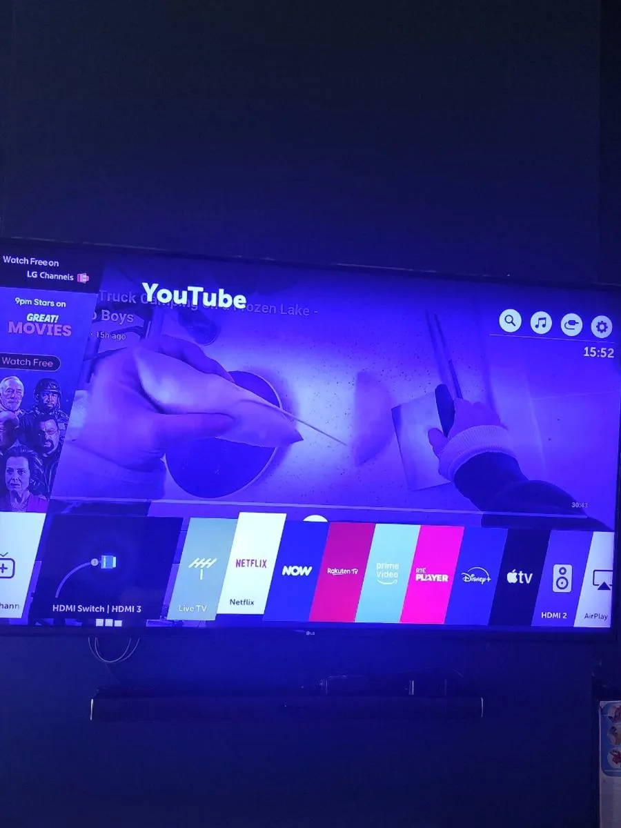 LG 4K UHD 65 Inch smart TV - Image 1