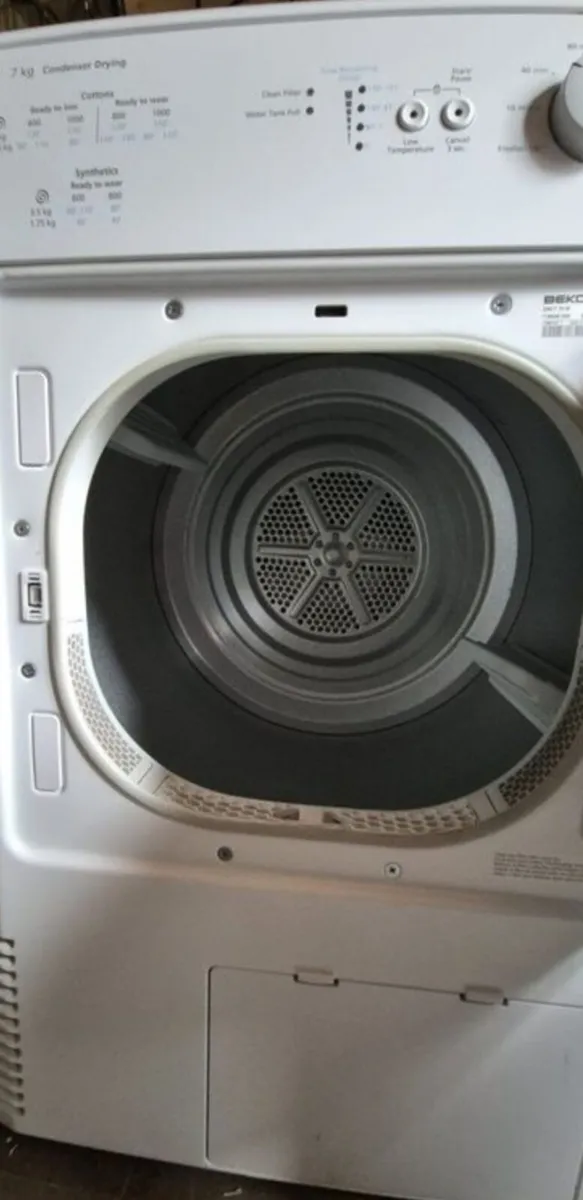 7 kg beko condenser tumble dryer for sale - Image 3
