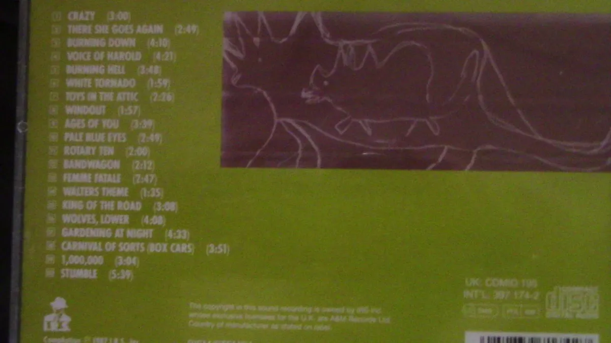 R.E.M. - Dead Letter Office CD - Image 2