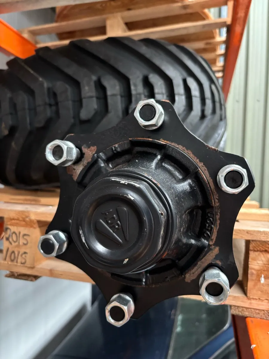 Flotation Tyres and Axle. Unused. - Image 3