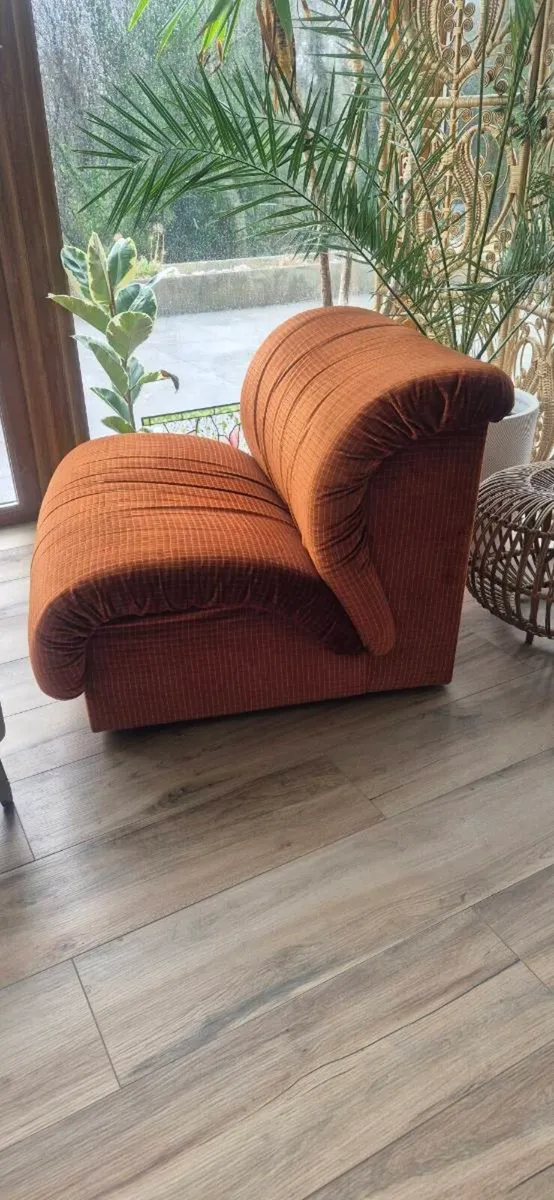 1970s Doimo Salotti Lounge Chair - Image 1