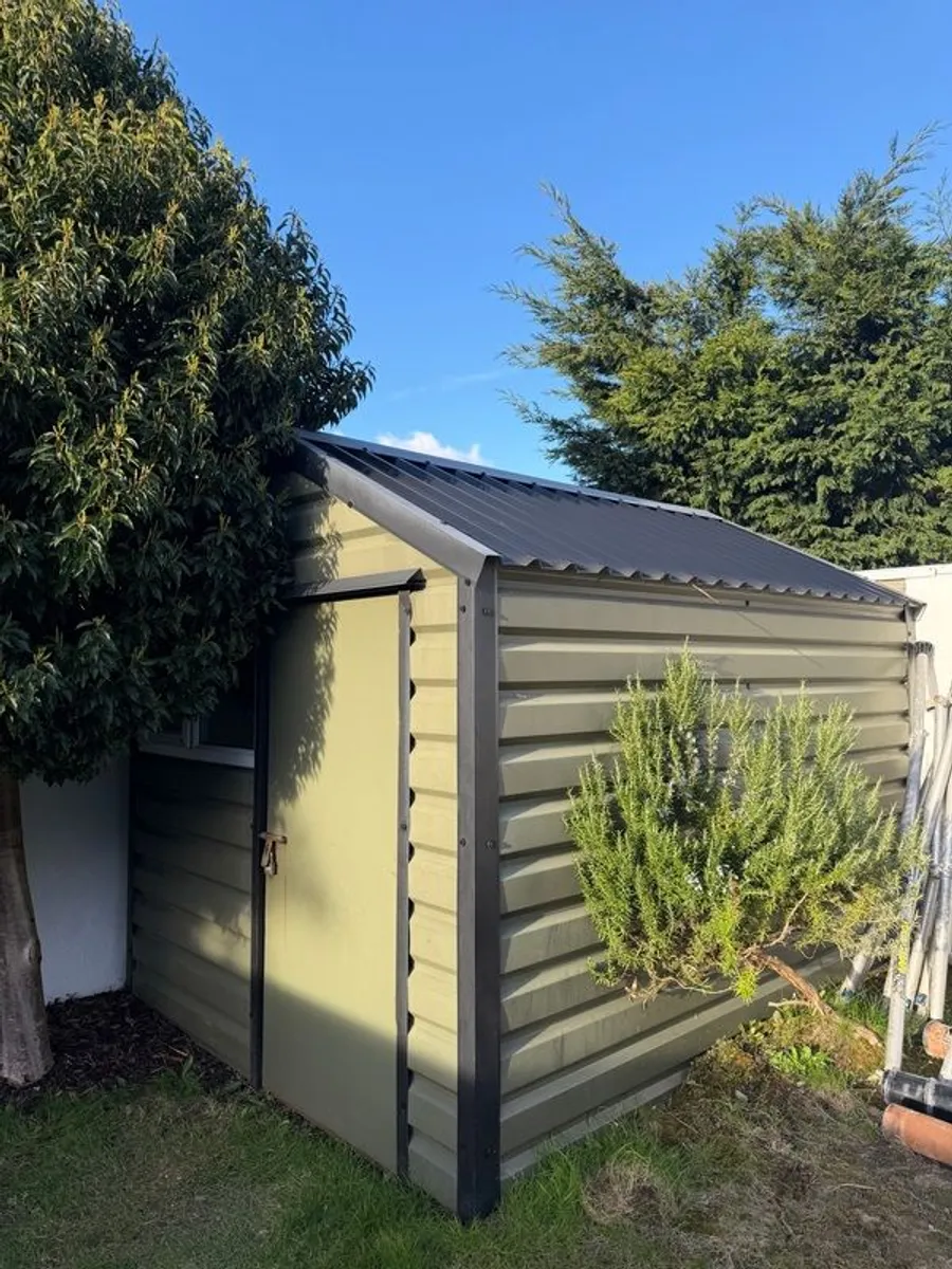 Clane Steel Garden Shed - Image 2