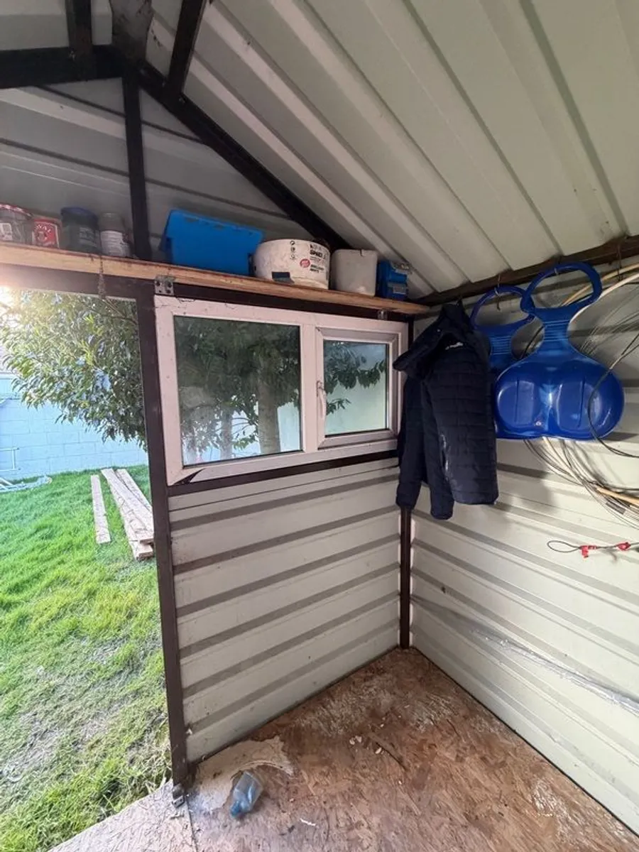 Clane Steel Garden Shed - Image 4