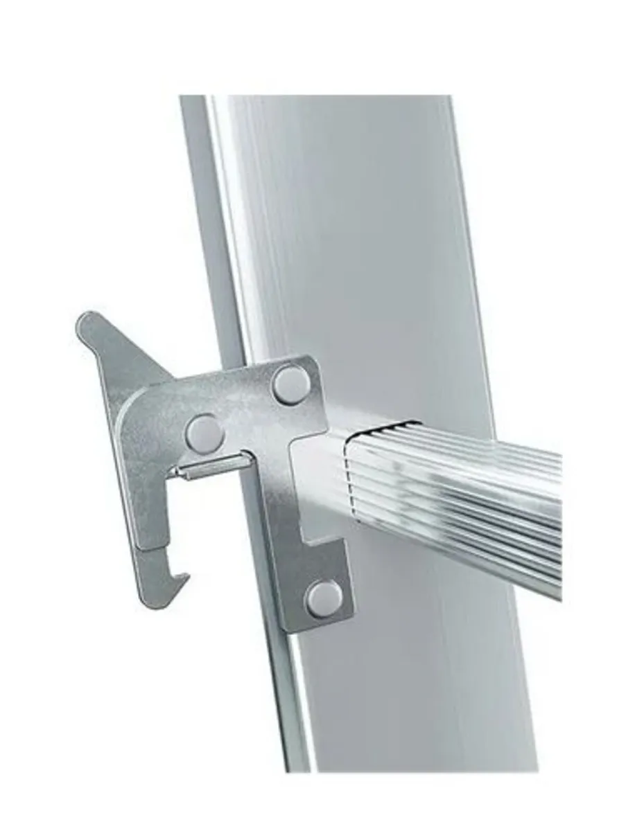 PRO 3-Section Aluminum Ladder, 3x12 Rungs - Image 4
