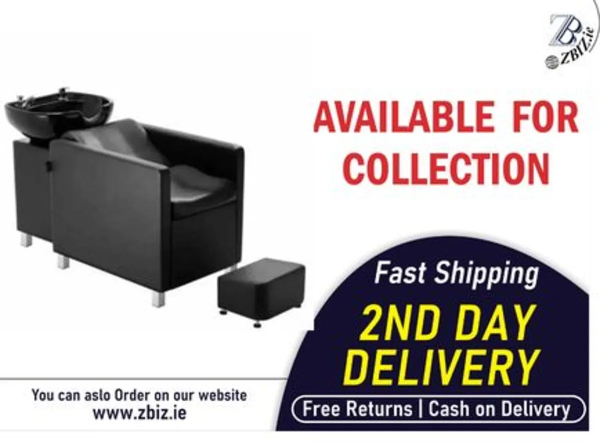 Professional Salon Shampoo Backwash Chair Unit - Image 1