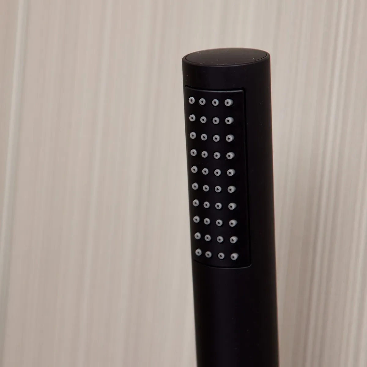 Waterfall Bath Shower Mixer Tap & Shower | Black - Image 2