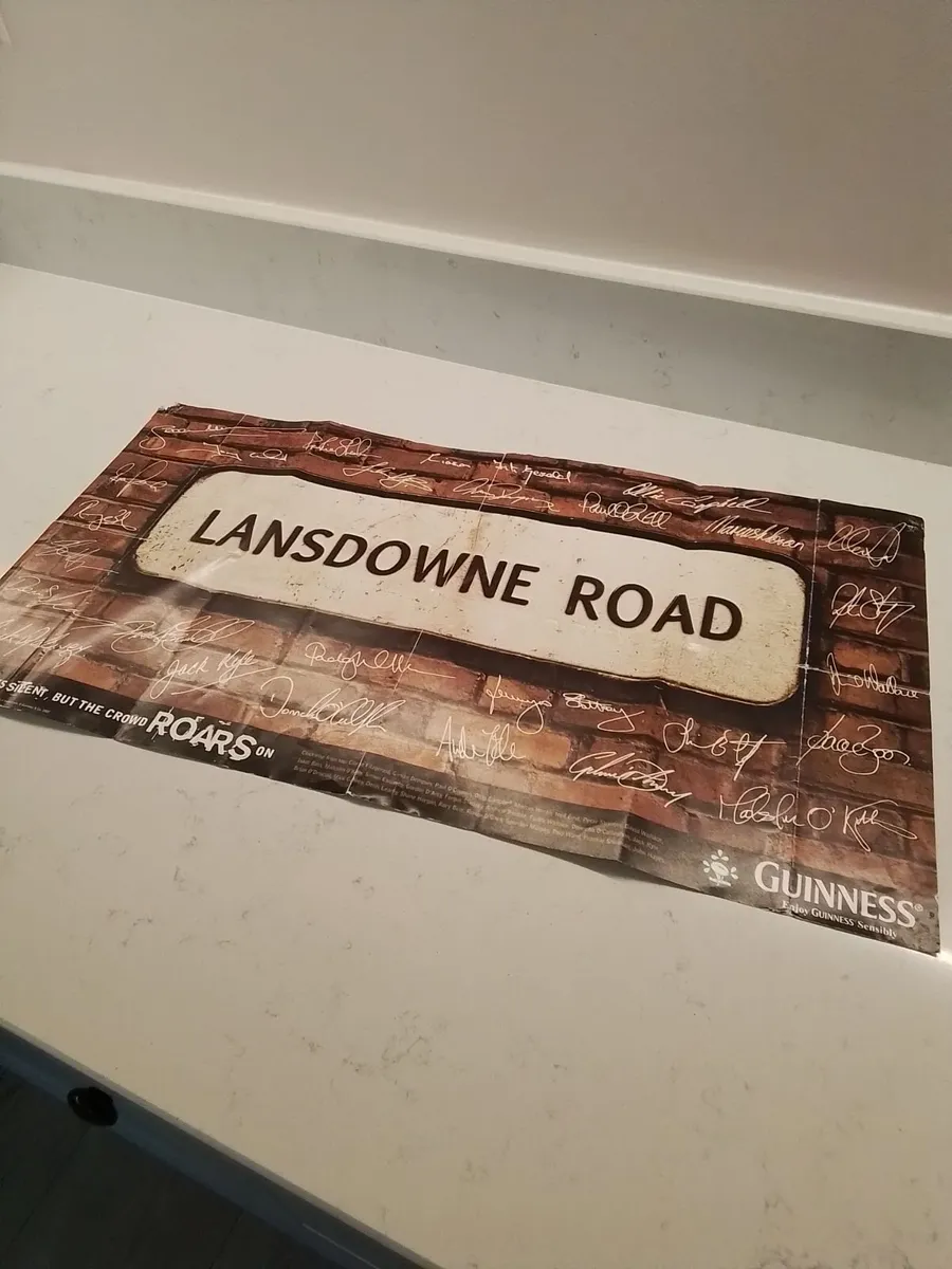 Lansdowne road poster - Image 2