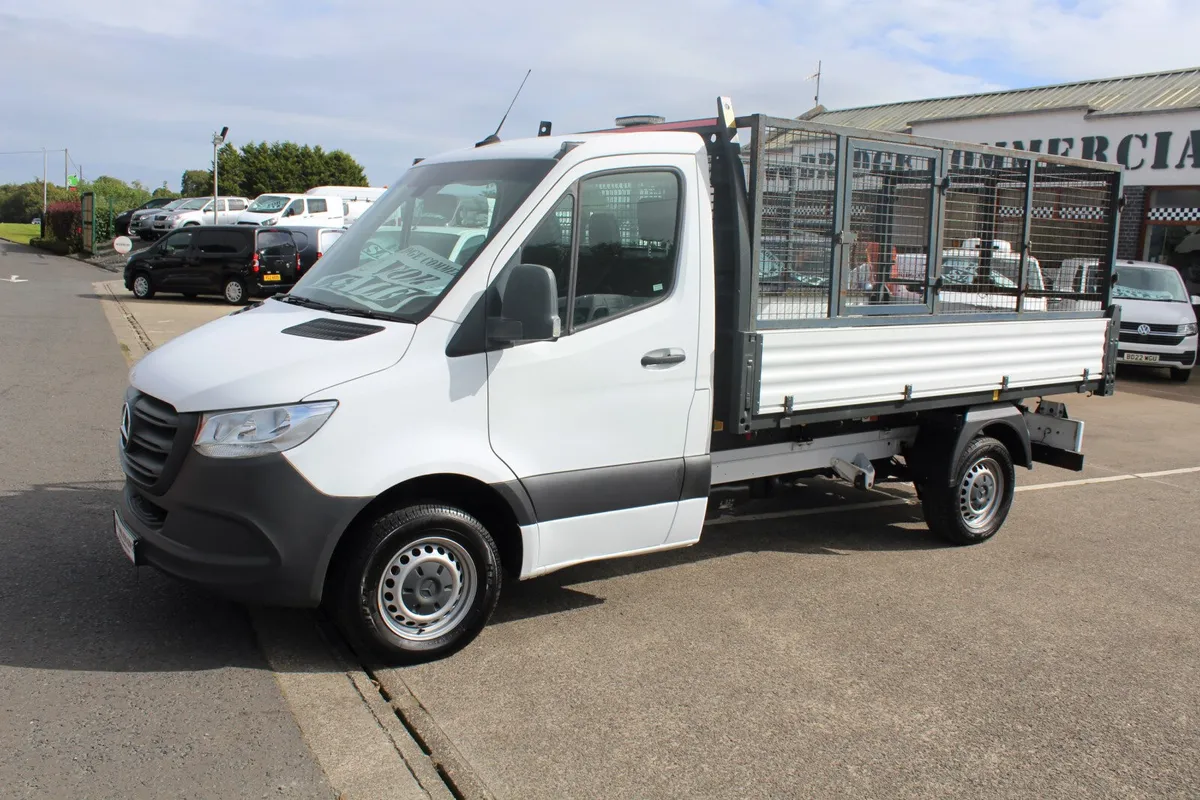 2021 Mercedes-Benz Sprinter 315 Caged Tipper - Image 3
