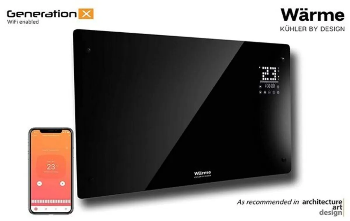 Electric Wall Heater Panel Energy Efficient Rad - Image 2