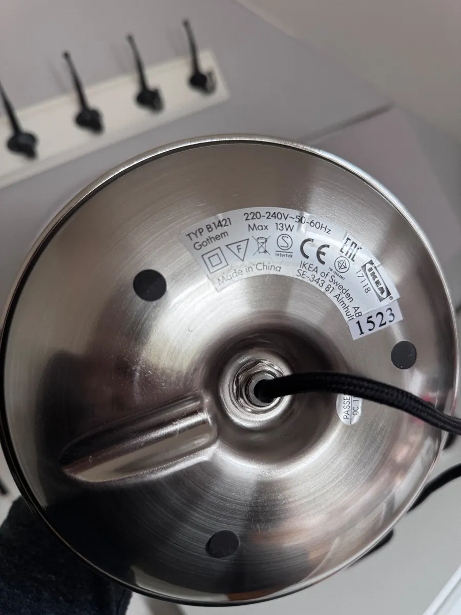 2 IKEA Table Lamps – Dimmable - Image 3