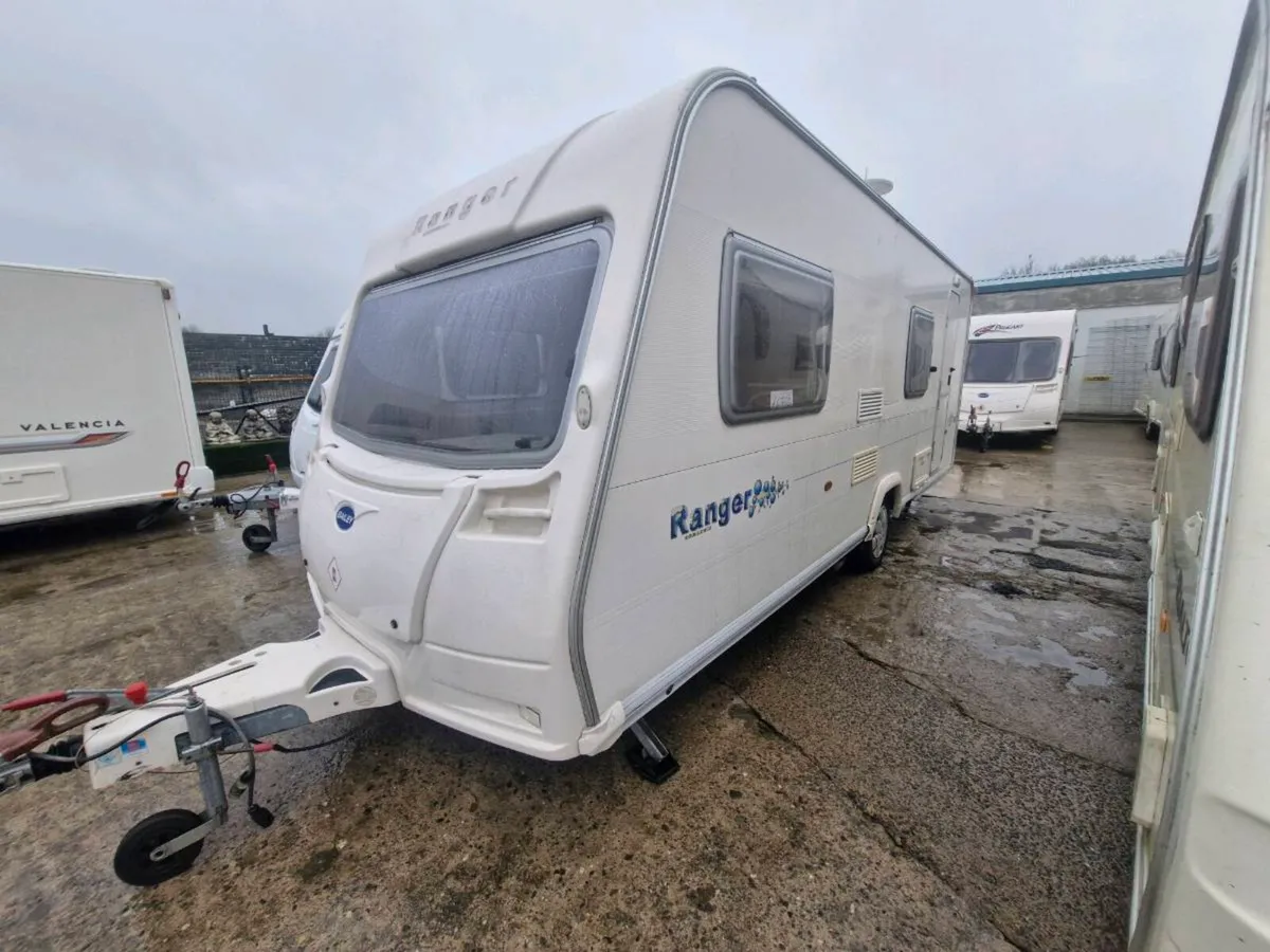 Bailey ranger 6 berth fixed bunkbeds - Image 1