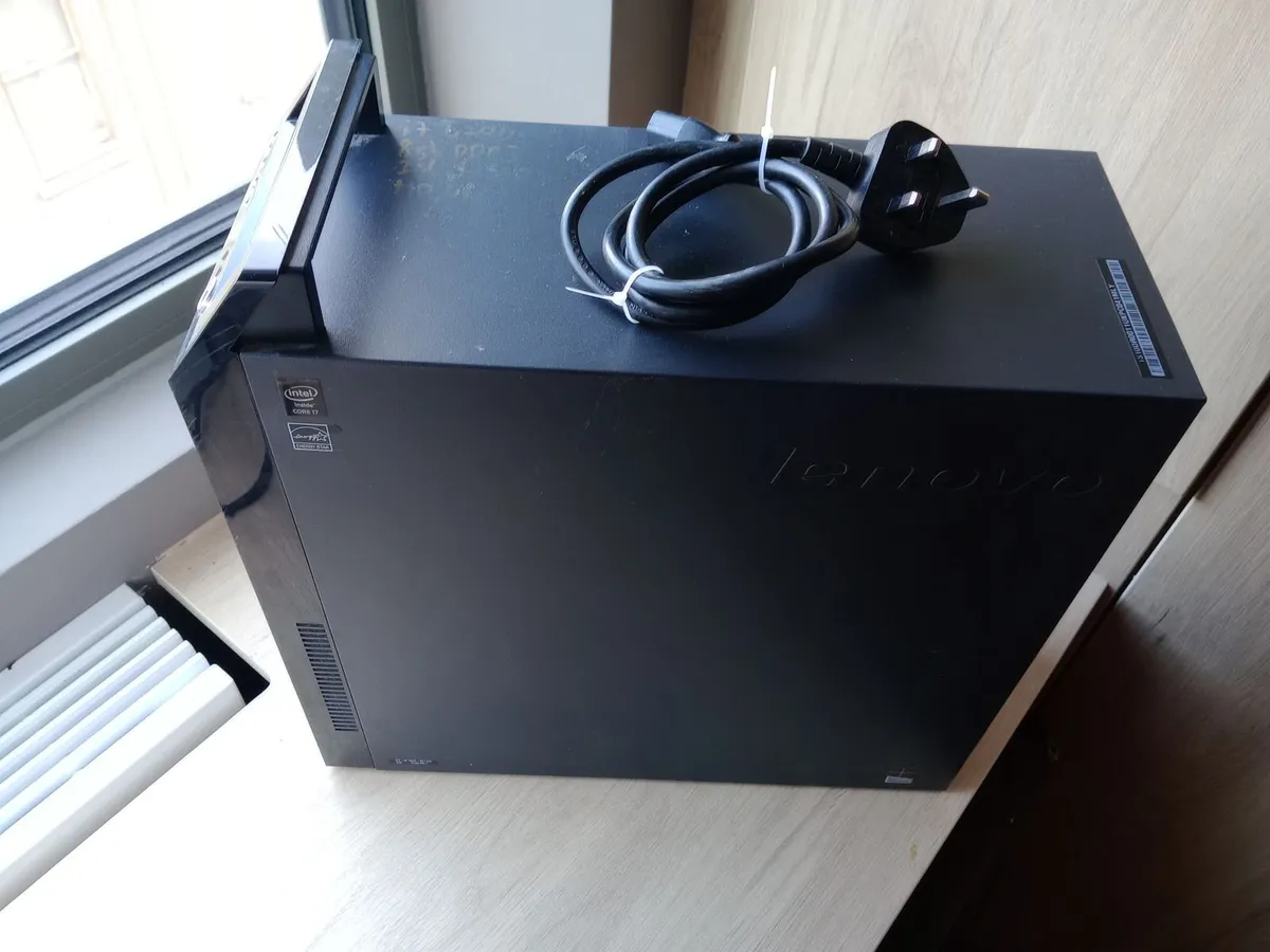 i7 Lenovo ThinkCentre Desktop 16GB RAM 240GB SSD - Image 1