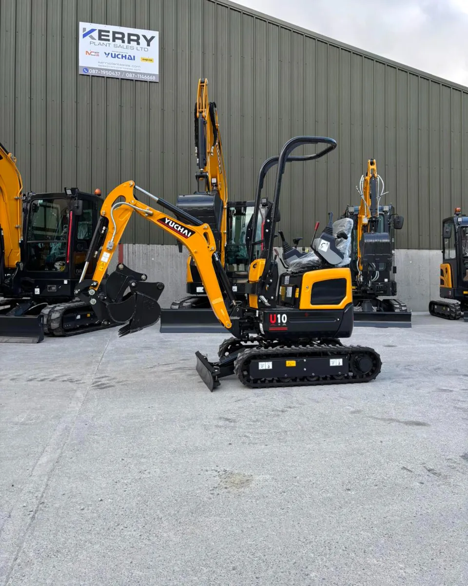 NEW Yuchai U10 Mini Excavator - Image 1
