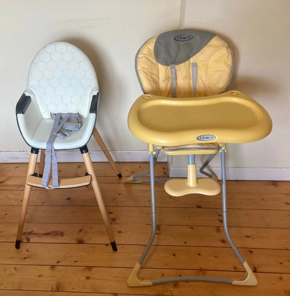 Two Baby High Chairs Bundle – Great Value! - Image 1