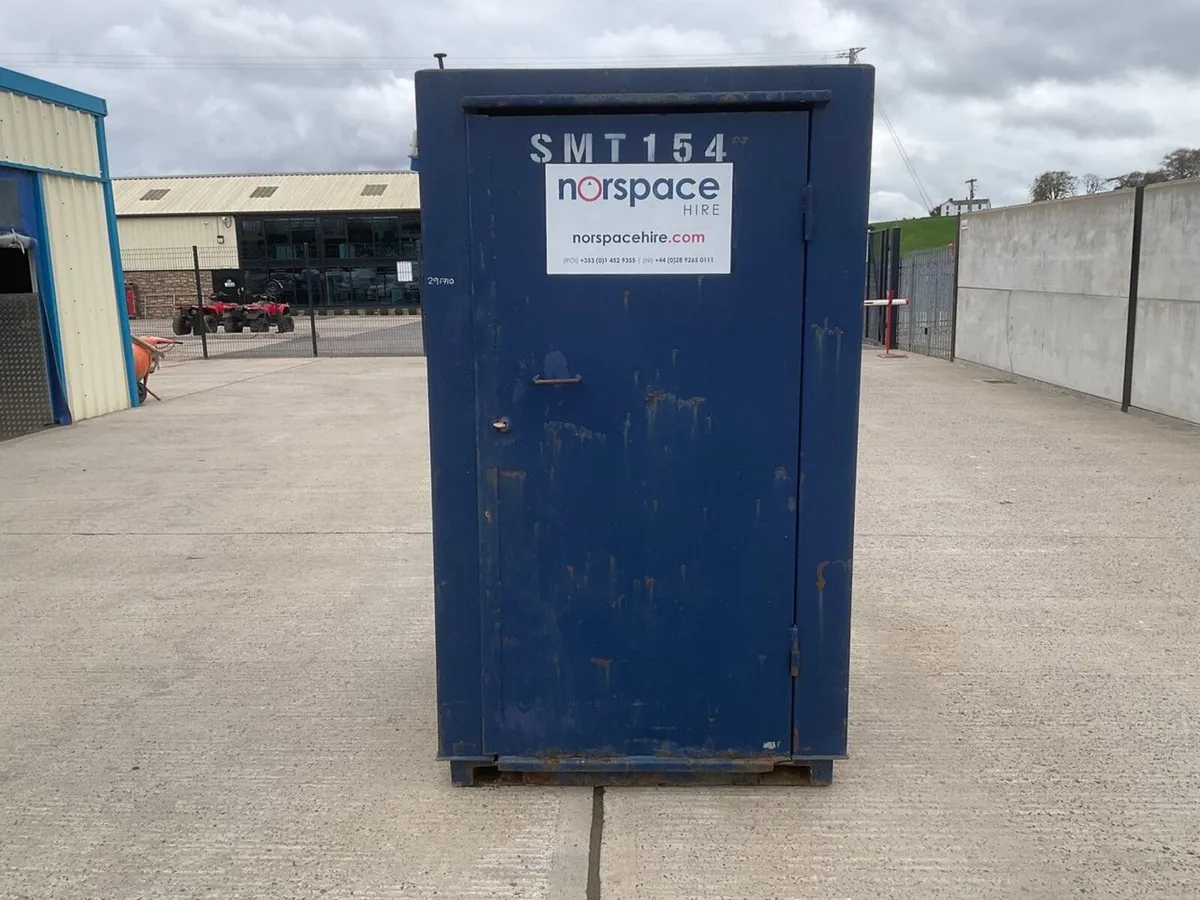 APPROX. 4ft x 4ft ANTI VANDAL MAINS SITE TOILET - Image 2