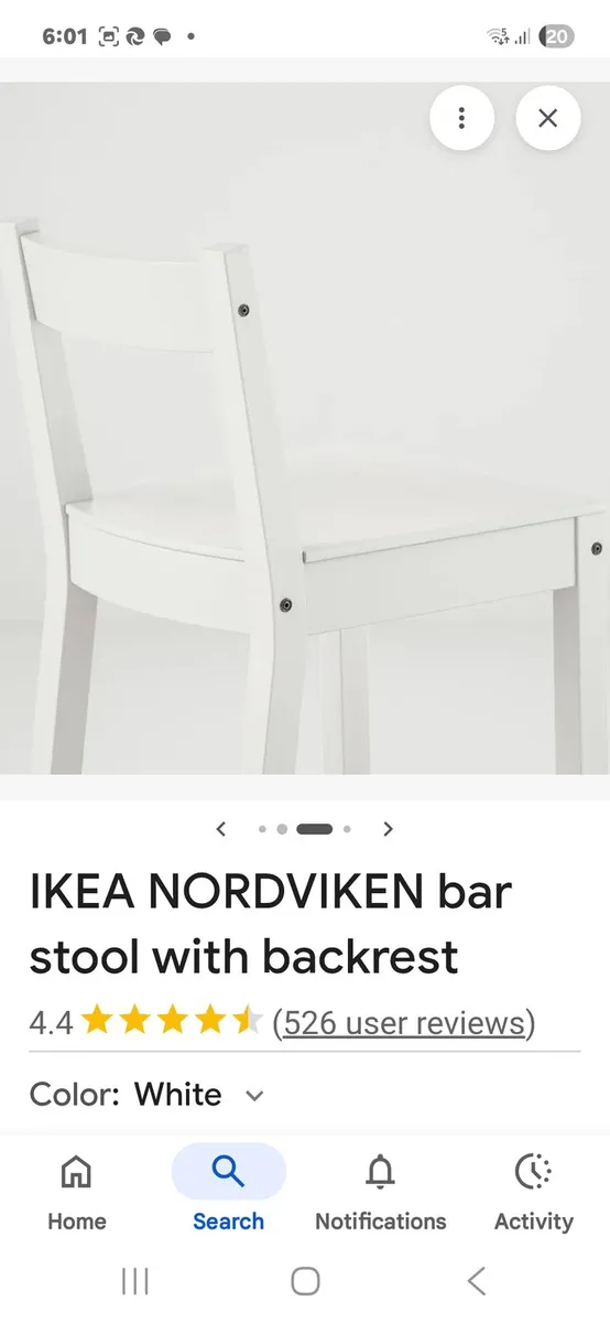 Kitchen island chairs - Image 1